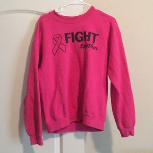 Breast Cancer Awareness Crew neck sweatshirt